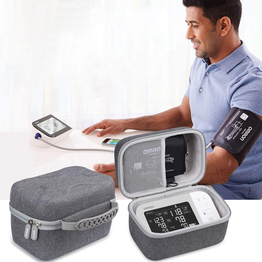 Aproca Hard Storage Case for Omron Platinum Blood Pressure Monitor BP5450 BP5350