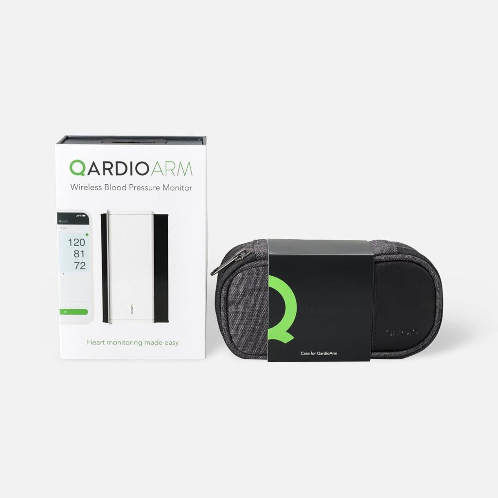 QardioArm Smart Blood Pressure Monitor and Qardio Protective Case