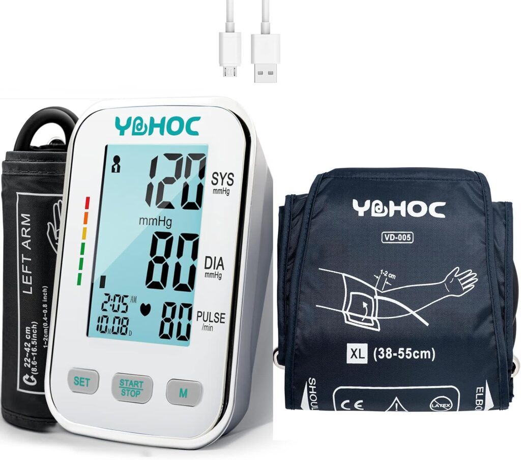 YBHOC Blood Pressure Machine  22-42  28-55cm Cuff