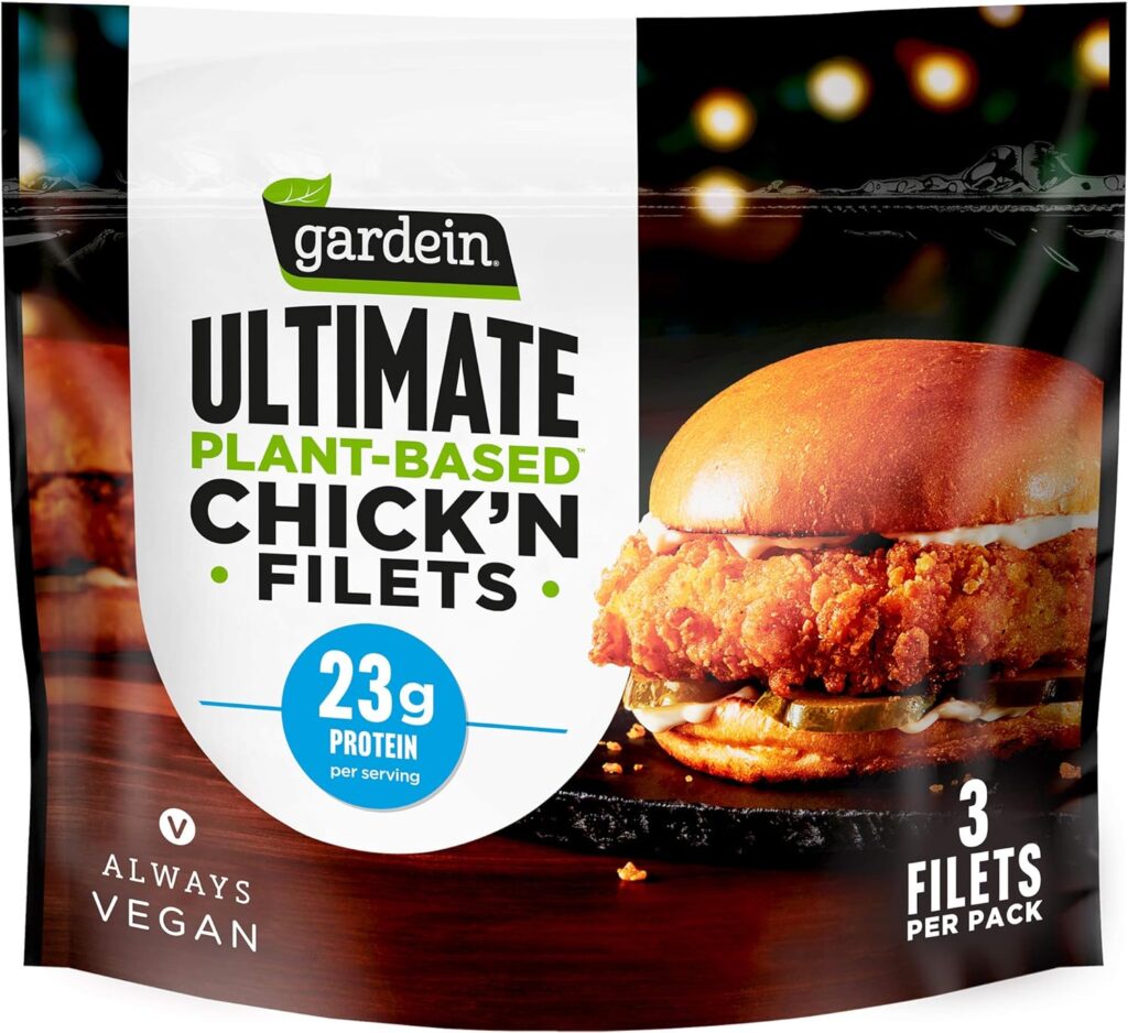 Gardein Ultimate Plant-Based Chickn Filets, Vegan, Frozen, 15 oz.