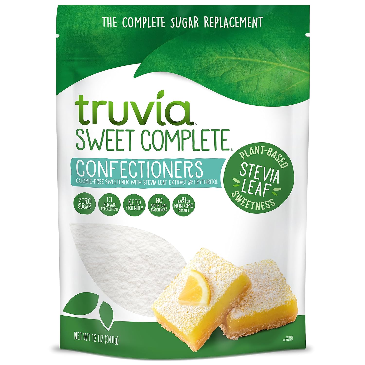 Truvia Sweet Complete Granulated All-Purpose Calorie-Free Sweetener from the Stevia Leaf, 16 oz Bag (Pack of 1)