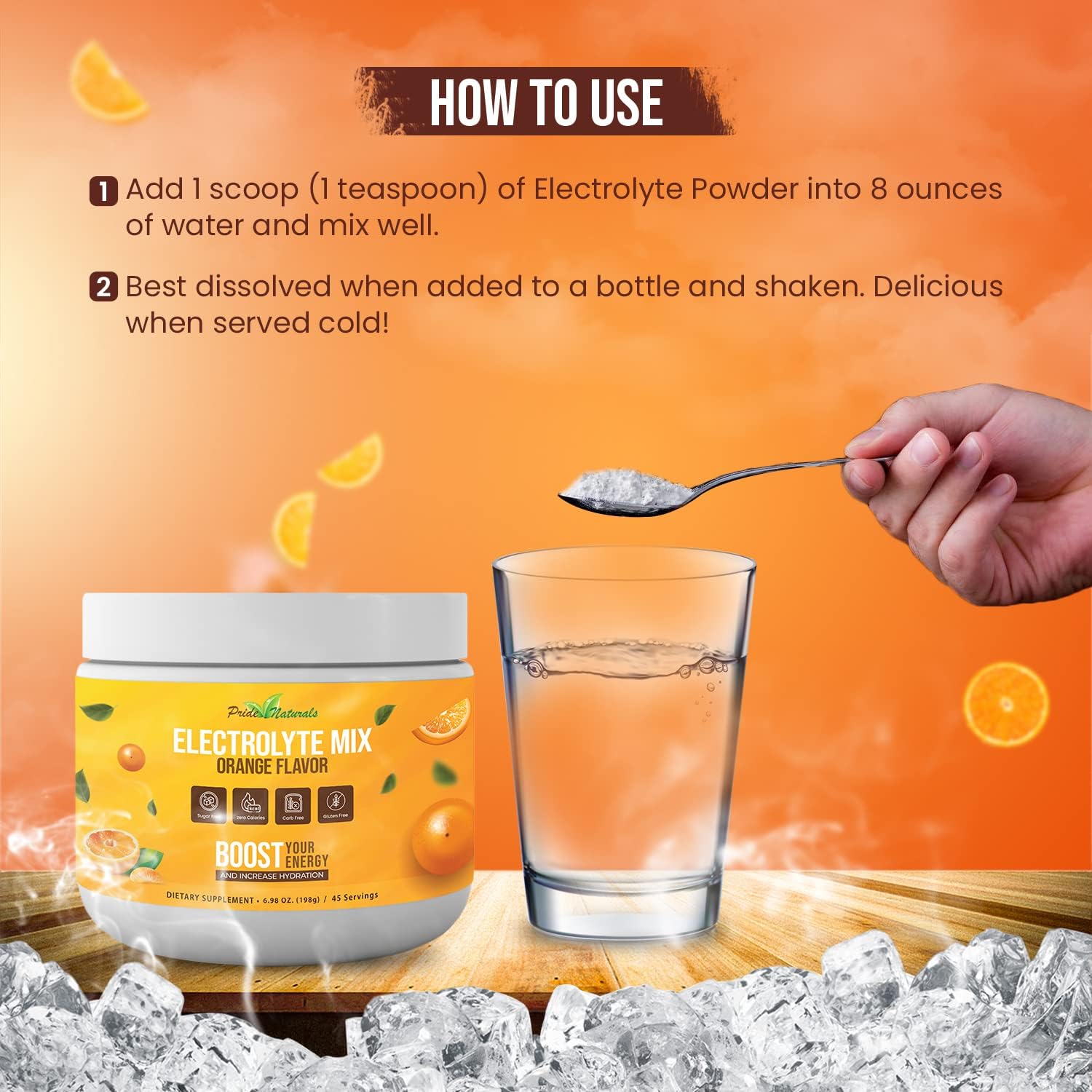 Electrolyte Powder - Refreshing Workout Recovery Electrolytes, Sugar Free, Gluten Free  Vegan, Pure Keto  Paleo Hydration Beverage, Immune Boosting Vitamins (198 Grams, Lemon Lime)