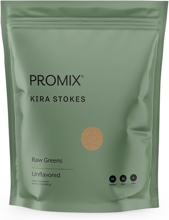 ProMix Nutrition Raw Greens Superfood Blend - Sprouted Alfalfa, Wheatgrass, Ashwagandha,  Rhodiola - 30 Servings