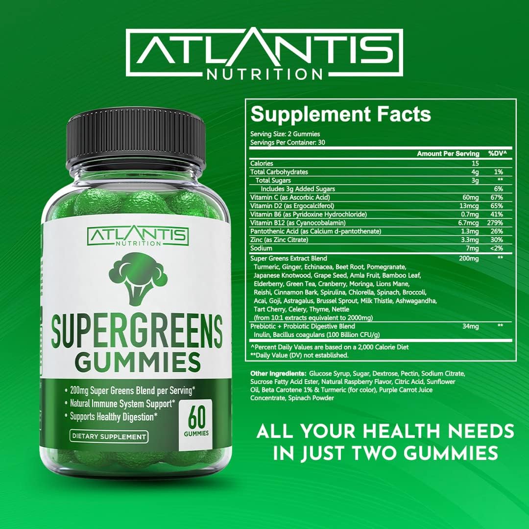 Supergreens Showdown: Gummies, Sea Grapes, and Superfood Greens