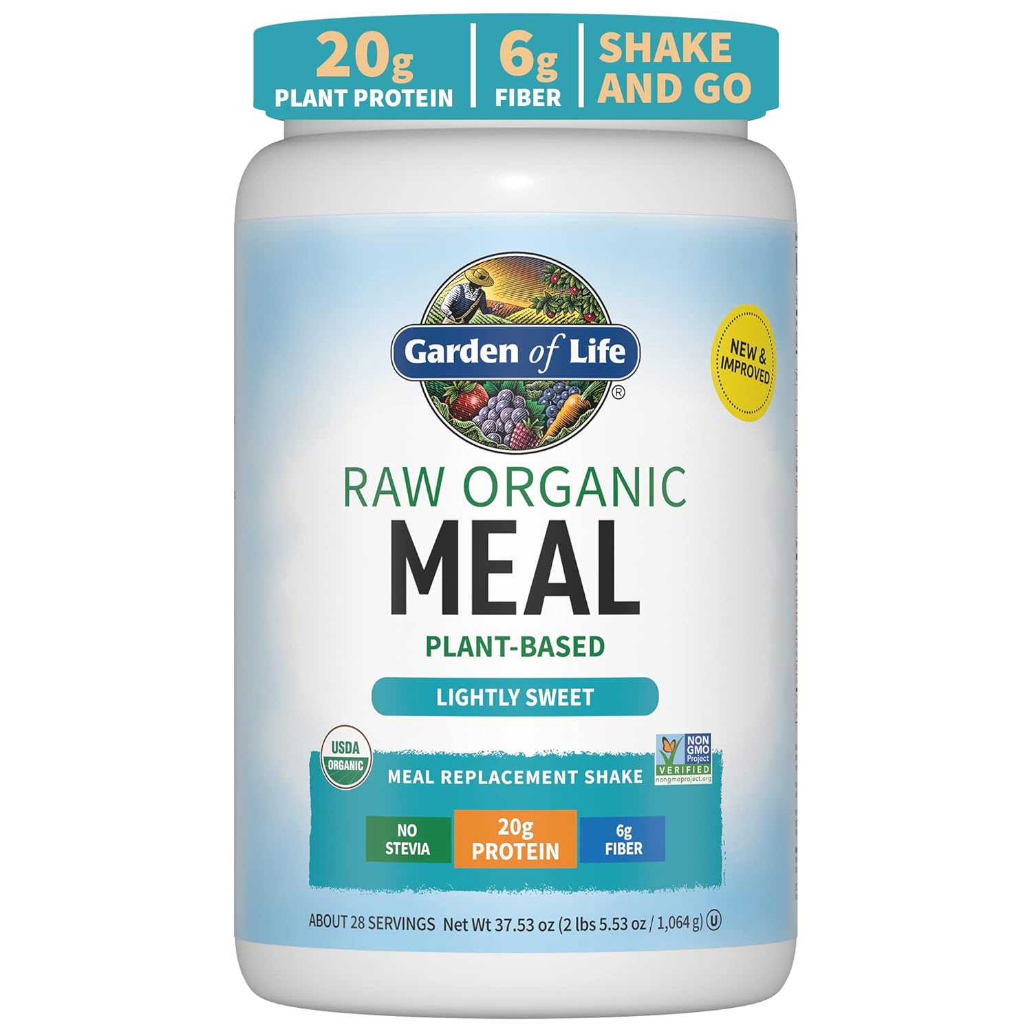 Tasty Organic Lightly Sweet Meal Replacement Shake Review