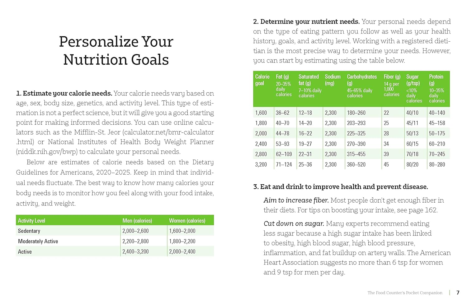 The Food Counter’s Pocket Companion, Fifth Edition: Calories, Carbohydrates, Protein, Fats, Fiber, Sugar, Sodium, Iron, Calcium, Potassium, and Vitamin D―with 30 Restaurant Chains      Paperback – March 1, 2022